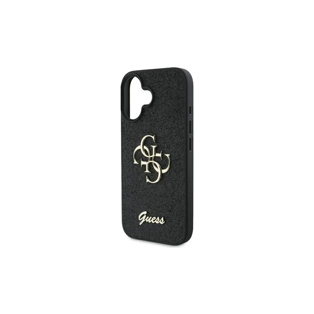 Hurtownia GSM - Eset Guess GUHCP16MHG4SGK Apple iPhone 16 Plus kemény tok Rögzített Csillogás Nagy 4G fekete - GUE3508 - {ean13} - Hurt