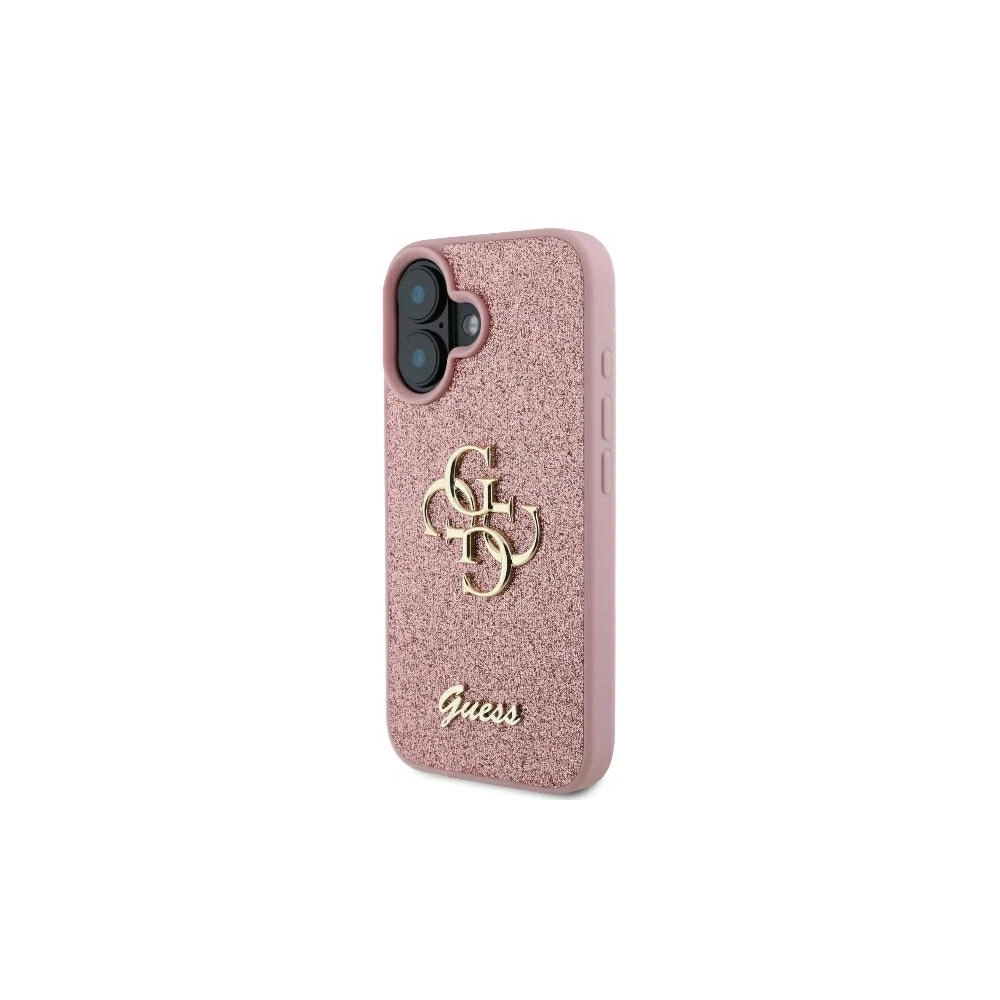 Hurtownia GSM - Etui Guess GUHCP16MHG4SGP Apple iPhone 16 Plus hardcase Fixed Glitter Big 4G różowy - GUE3509 - {ean13} - Hurt