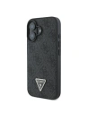 Hurtownia GSM - Fall Guess GUHCP16MP4TDPK Apple iPhone 16 Plus Hartschale Leder 4G Triangle Strass MagSafe schwarz - GUE3510 - {ean13} - Hurt