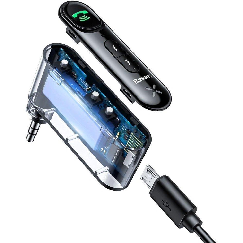 Hurtownia GSM - Odbiornik Bluetooth 5.0 AUX Baseus Qiyin - BSU955 - {ean13} - Hurt