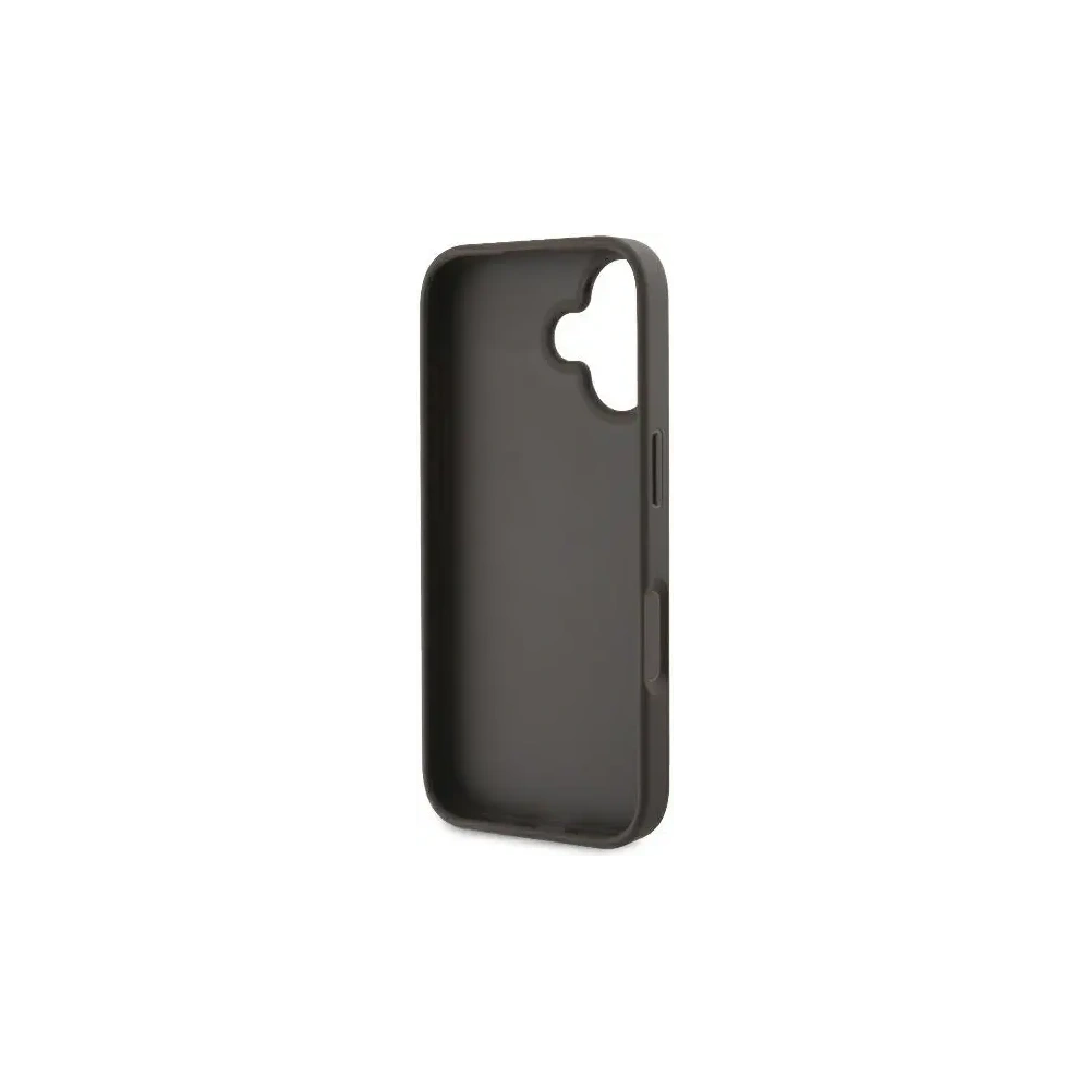 Hurtownia GSM - Eset Guess GUHCP16MP4TDPW Apple iPhone 16 Plus kemény tok Bőr 4G Háromszög Strass MagSafe barna - GUE3512 - {ean13} - Hurt