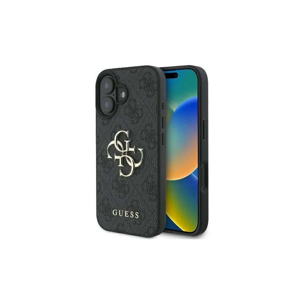 Hurtownia GSM - Fall Guess GUHCP16S4GMGGR Apple iPhone 16 Hartschale 4G Big Logo schwarz - GUE3514 - {ean13} - Hurt