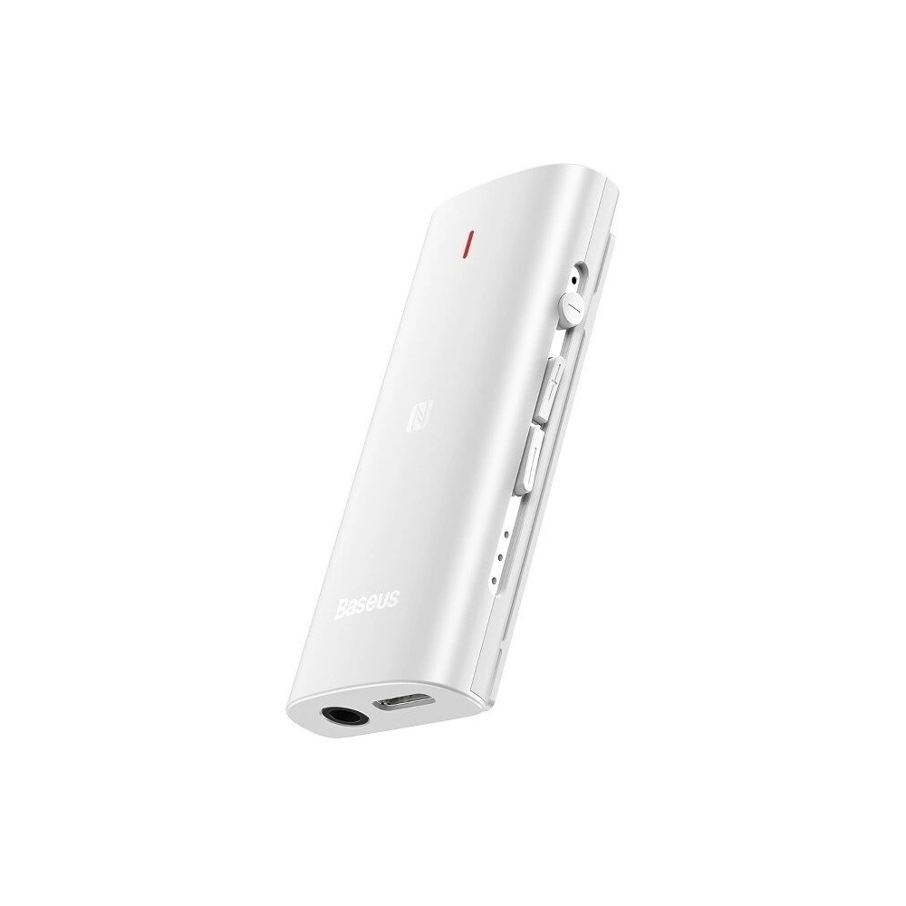 Hurtownia GSM - Odbiornik Bluetooth 5.0 Baseus BA03, dźwięk 3D, NFC, aptX (biały) - BSU956WHT - {ean13} - Hurt