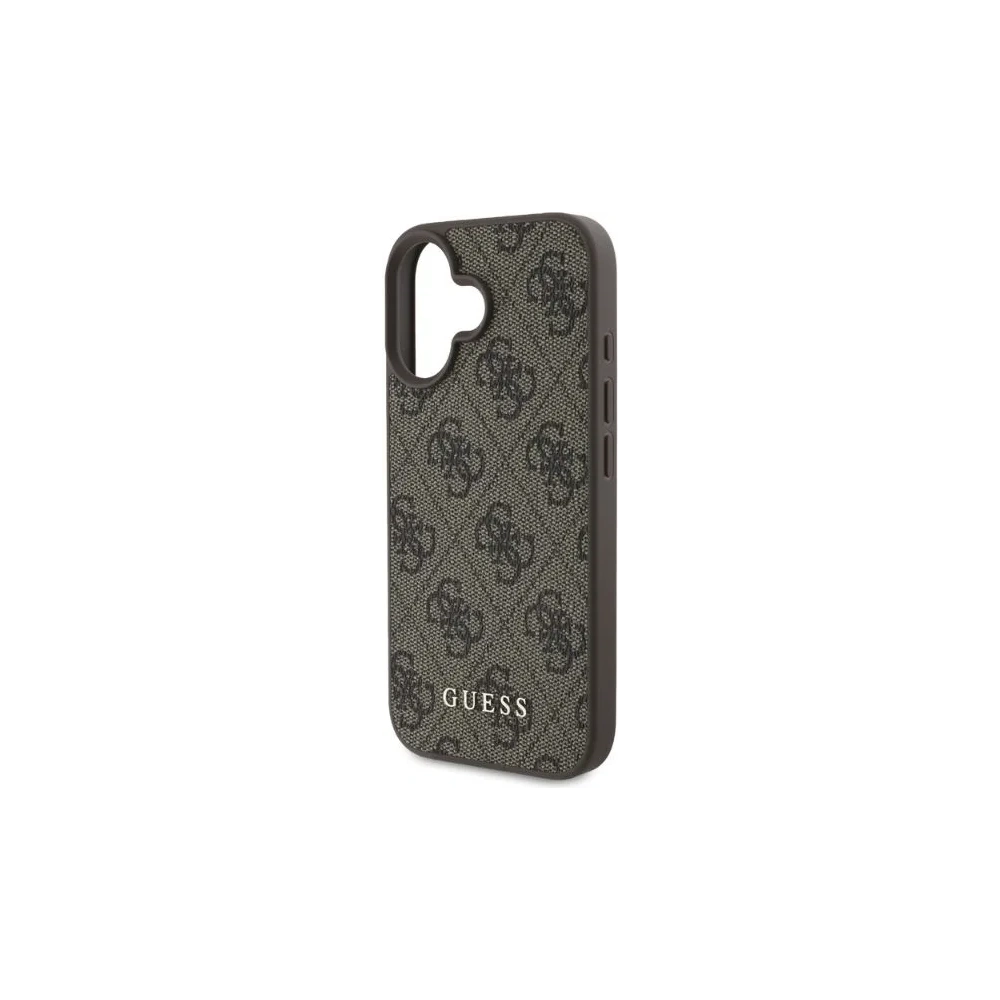Hurtownia GSM - Fall Guess GUHCP16SG4GFBR Apple iPhone 16 Hardcase 4G Klassisch braun - GUE3515 - {ean13} - Hurt