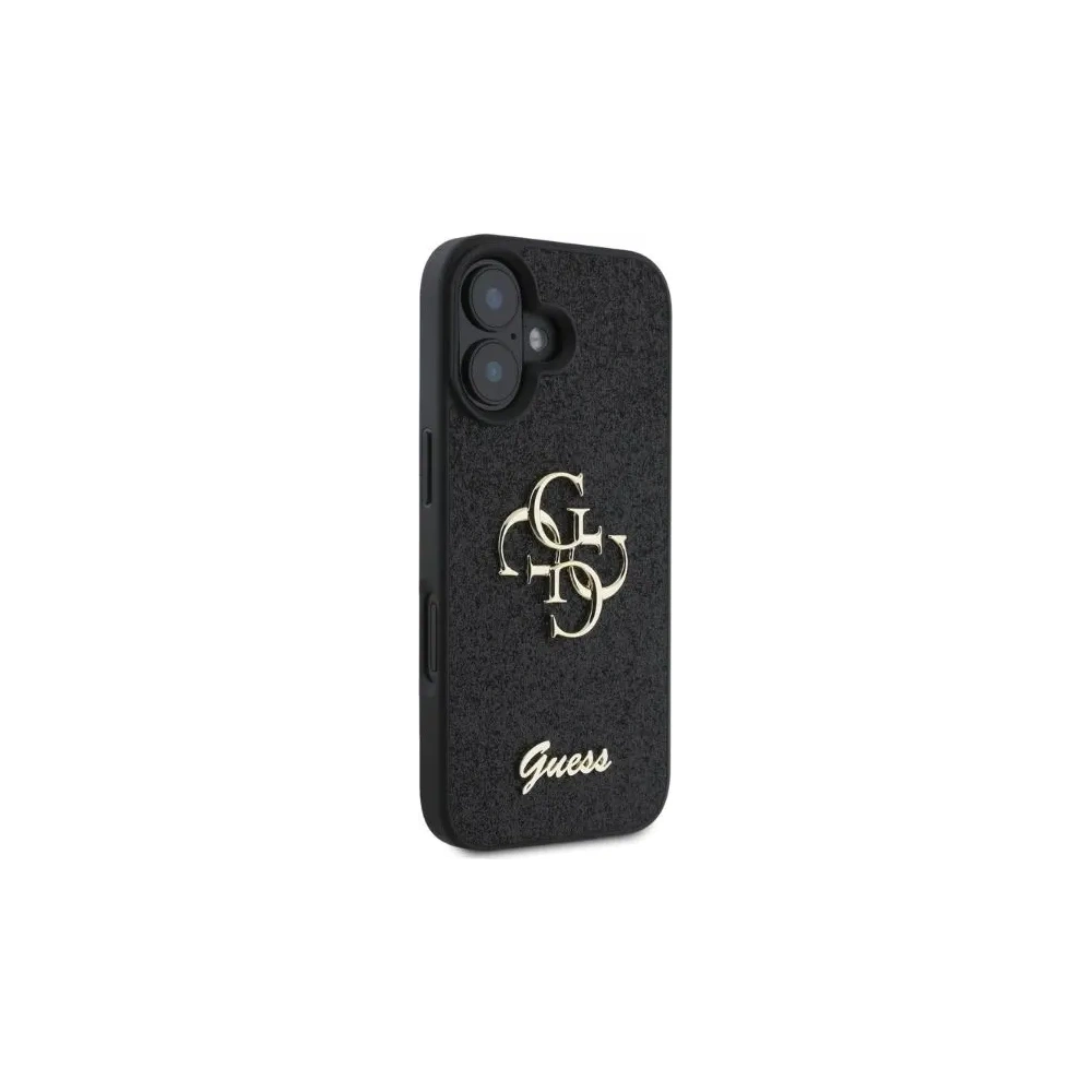 Hurtownia GSM - Etui Guess GUHCP16SHG4SGK Apple iPhone 16 hardcase Fixed Glitter Big 4G czarny - GUE3521 - {ean13} - Hurt