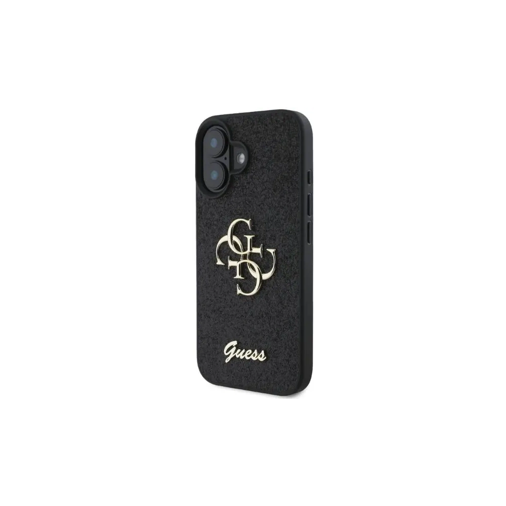 Hurtownia GSM - Etui Guess GUHCP16SHG4SGK Apple iPhone 16 hardcase Fixed Glitter Big 4G czarny - GUE3521 - {ean13} - Hurt
