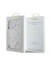 Wholesale Case Guess GUHCP16SP4TDPP Apple iPhone 16 hardcase Leather 4G Triangle Strass MagSafe pink - GUE3524 - {ean13} - Hurt