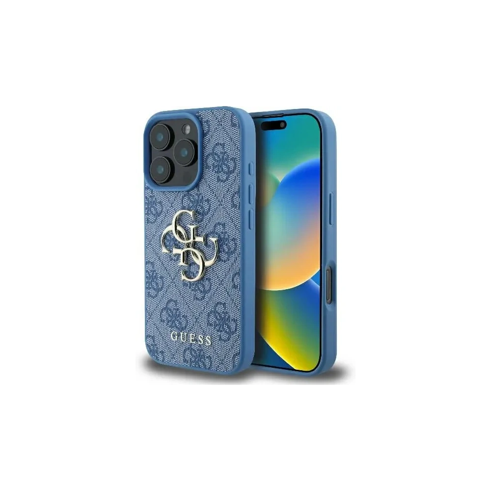 Hurtownia GSM - Případ Guess GUHCP16X4GMGBL Apple iPhone 16 Pro Max tvrdý obal 4G Velké logo modrá - GUE3527 - {ean13} - Hurt