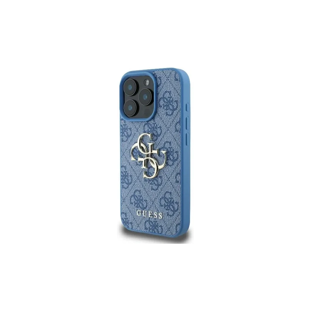 Hurtownia GSM - Případ Guess GUHCP16X4GMGBL Apple iPhone 16 Pro Max tvrdý obal 4G Velké logo modrá - GUE3527 - {ean13} - Hurt