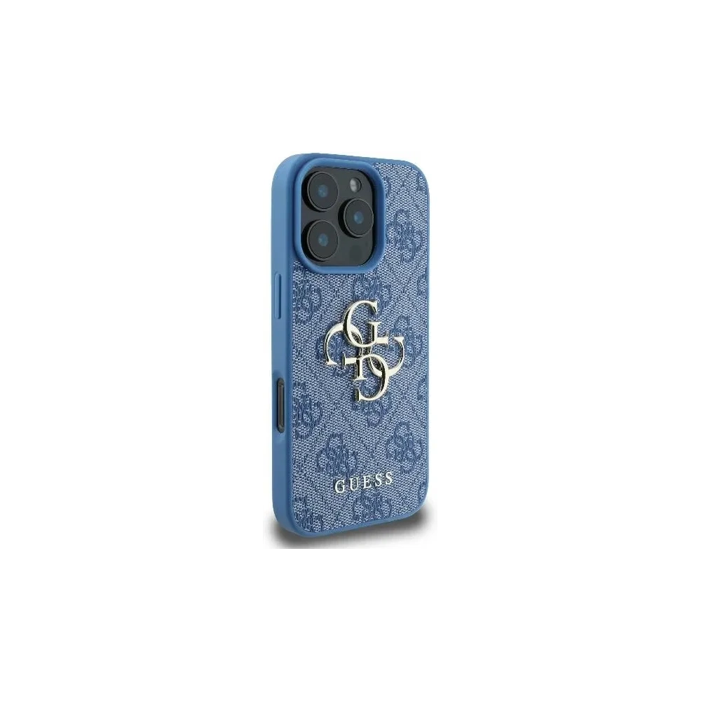 Hurtownia GSM - Případ Guess GUHCP16X4GMGBL Apple iPhone 16 Pro Max tvrdý obal 4G Velké logo modrá - GUE3527 - {ean13} - Hurt