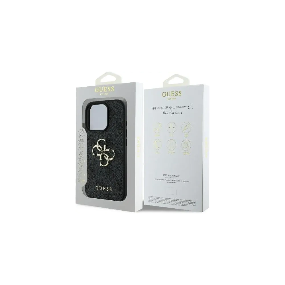 Hurtownia GSM - Etui Guess GUHCP16X4GMGGR Apple iPhone 16 Pro Max hardcase 4G Big Logo czarny - GUE3529 - {ean13} - Hurt