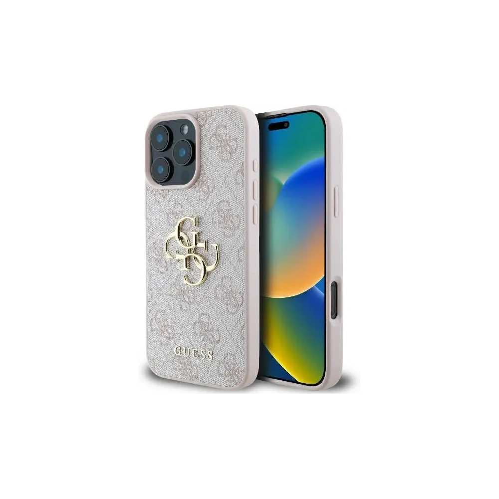 Hurtownia GSM - Etui Guess GUHCP16X4GMGPI Apple iPhone 16 Pro Max hardcase 4G Big Logo różowe - GUE3530 - {ean13} - Hurt