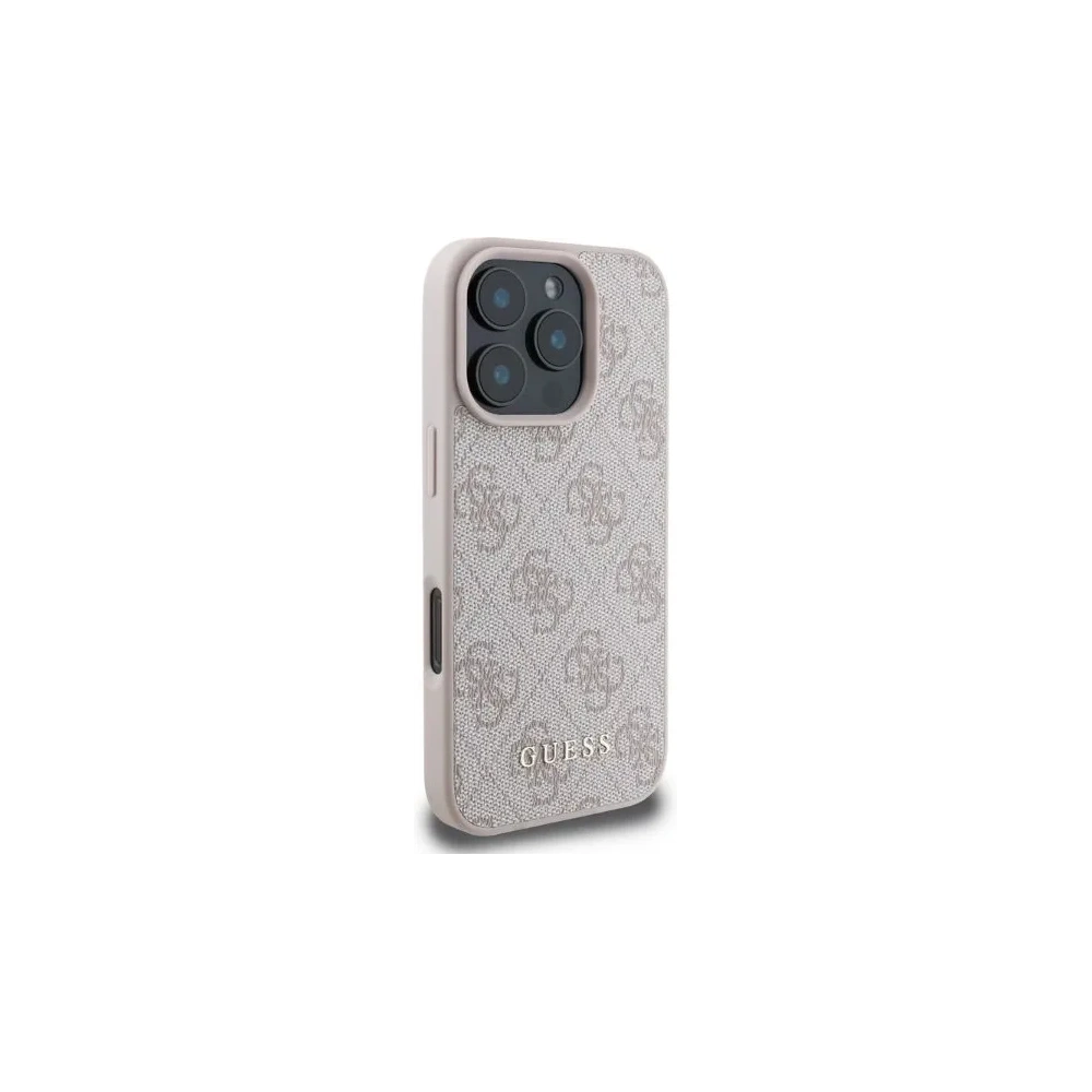 Etui Guess GUHCP16XG4GFPI Apple iPhone 16 Pro Max hardcase 4G Classic růžové - iPhone 16 Pro Max - Guess