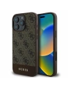 Guess GUHCP16XG4GLBR iPhone 16 Pro Max 6,9" braun/brown Hardcase 4G Bottom Stripe - !EINGEFÜHRT - Guess