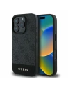 Guess GUHCP16XG4GLGR iPhone 16 Pro Max 6.9" szary/grey hardcase 4G Bottom Stripe - !ZAIMPORTOWANE - Guess