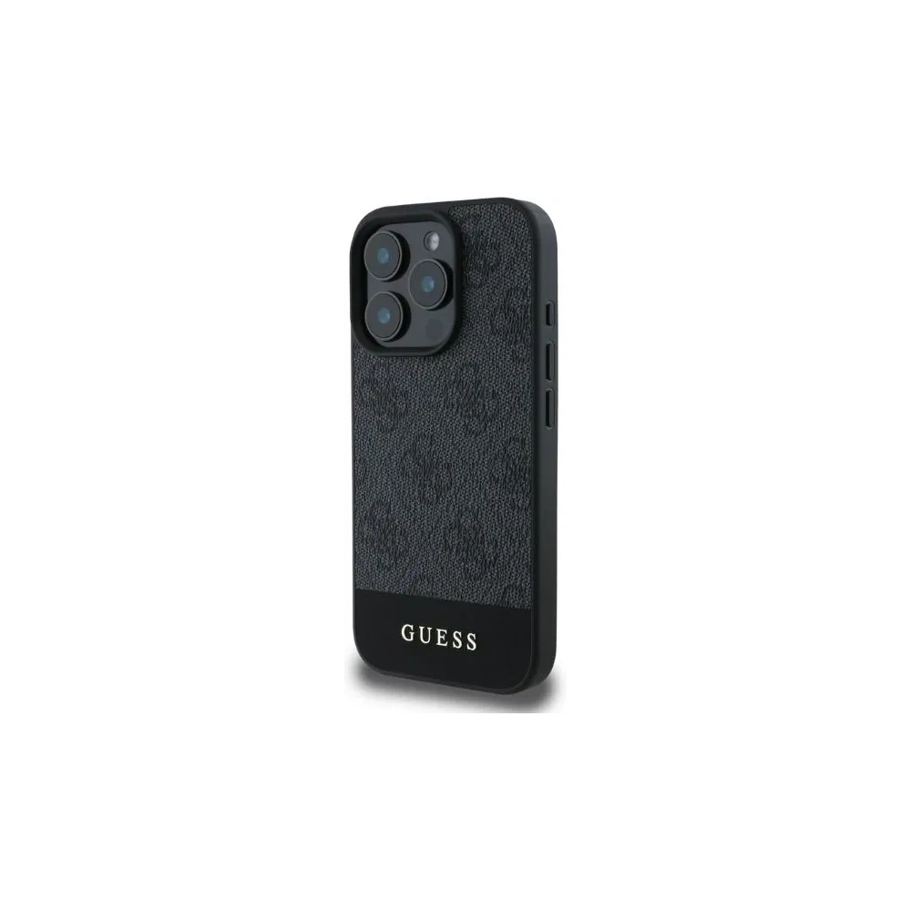 Hurtownia GSM - Caz Guess GUHCP16XG4GLGR hardcase Apple iPhone 16 Pro Max 4G Stripe de jos gri - GUE3535 - {ean13} - Hurt