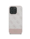 Hurtownia GSM - Etui Guess GUHCP16XG4GLPI Apple iPhone 16 Pro Max hardcase 4G Bottom Stripe różowy - GUE3536 - {ean13} - Hurt