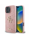 Caz Guess GUHCP16XHG4SGP hardcase Apple iPhone 16 Pro Max Fixed Glitter Big 4G roz - iPhone 16 Pro Max - Guess