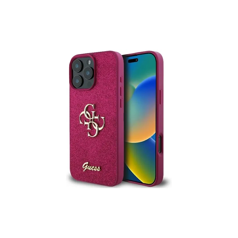 Hurtownia GSM - Etui Guess GUHCP16XHG4SGU Apple iPhone 16 Pro Max hardcase Fixed Glitter Big 4G fioletowy - GUE3540 - {ean13} - Hurt