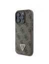 Hurtownia GSM - Fall Guess GUHCP16XP4TDPW Apple iPhone 16 Pro Max Hardcase Leder 4G Dreieck Strass MagSafe braun - GUE3544 - {ean13} - Hurt