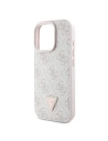 Hurtownia GSM - Fall Guess GUHCP16XP4TDSCPP Apple iPhone 16 Pro Max Hardcase Leder Metall Logo Strass Crossbody pink - GUE3547 - {ean13} - Hurt