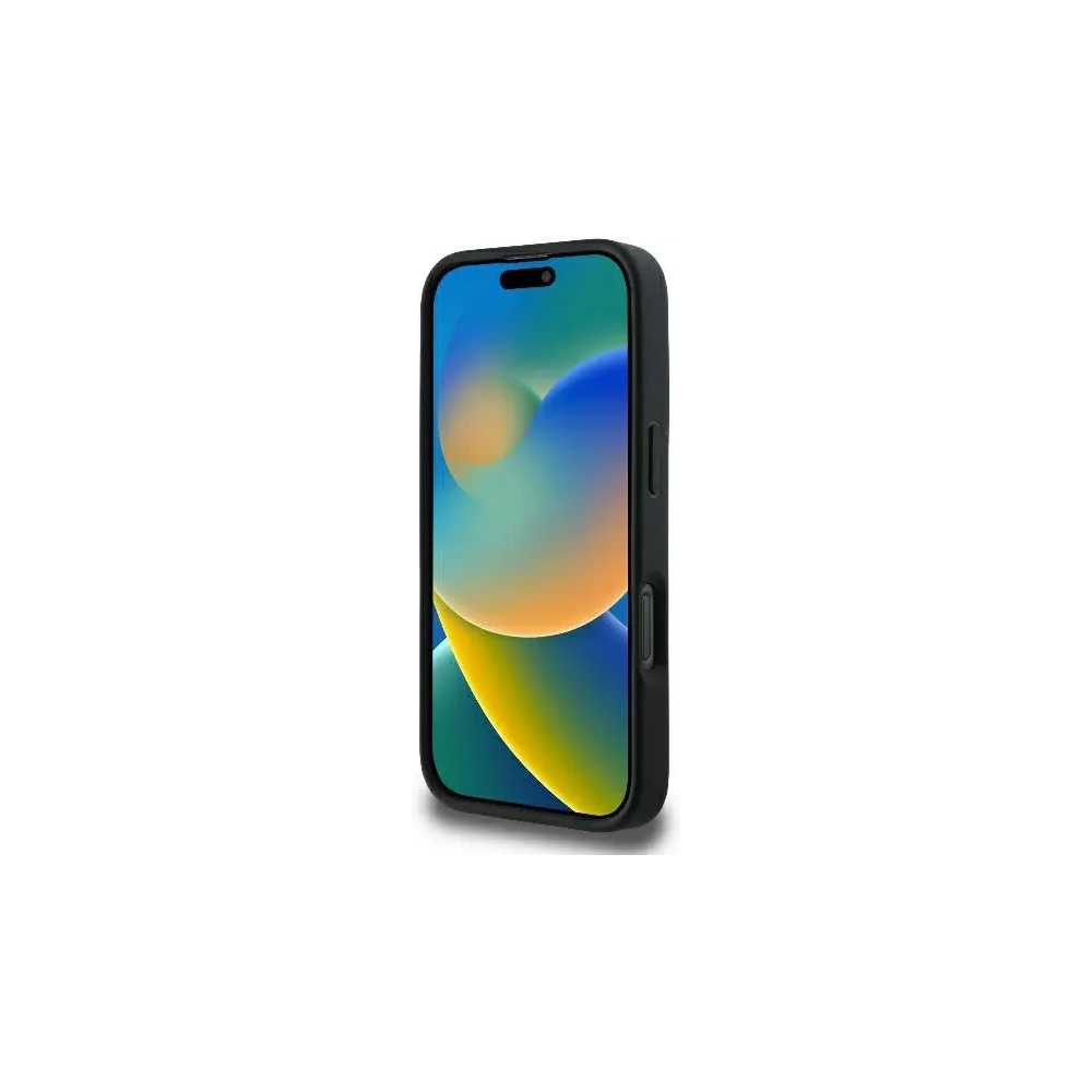 Hurtownia GSM - Případ Guess GUHCP16XPSQSQSK tvrdý obal pro Apple iPhone 16 Pro Max prošívaný s kovovým logem černý - GUE3549 - {ean13} - Hurt
