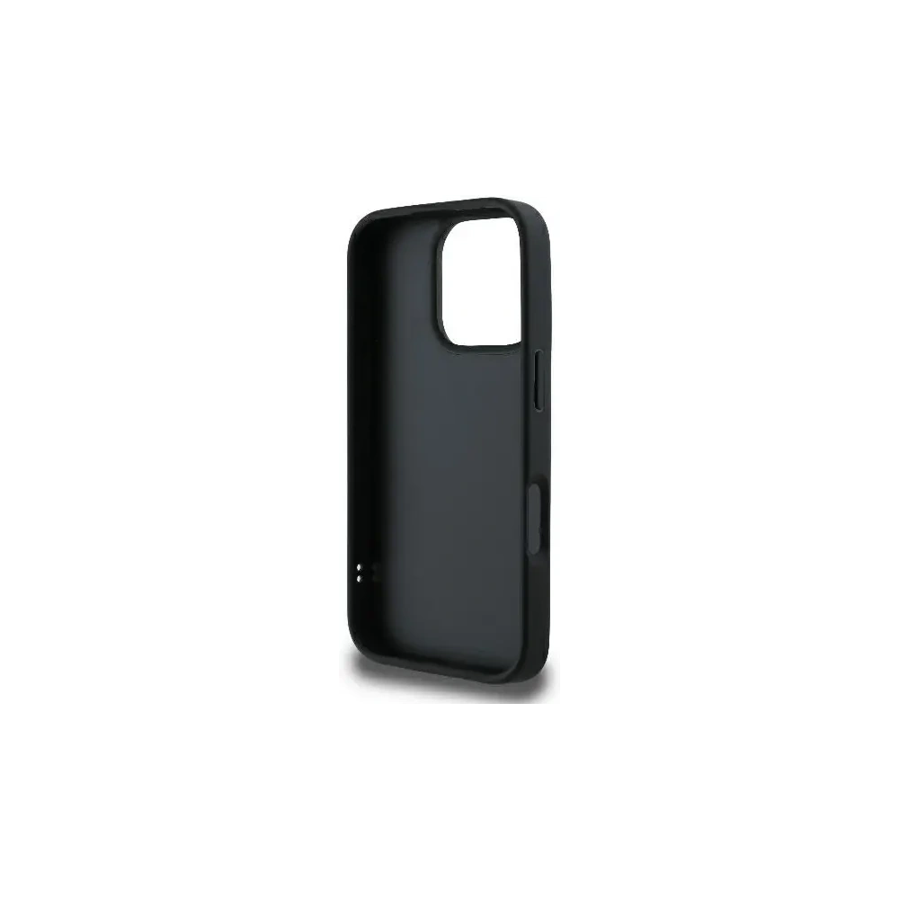 Hurtownia GSM - Případ Guess GUHCP16XPSQSQSK tvrdý obal pro Apple iPhone 16 Pro Max prošívaný s kovovým logem černý - GUE3549 - {ean13} - Hurt