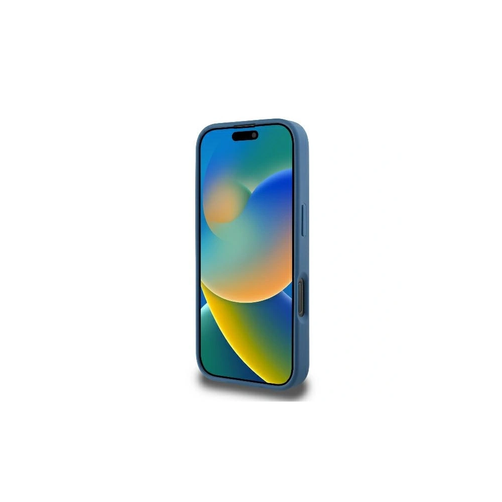 Hurtownia GSM - Eset Guess GUHMP16LG4GFRB Apple iPhone 16 Pro kemény tok 4G Ring Classic Logo MagSafe kék - GUE3553 - {ean13} - Hurt