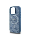 Hurtownia GSM - Fall Guess GUHMP16LG4GFRB Apple iPhone 16 Pro Hardcase 4G Ring Classic Logo MagSafe blau - GUE3553 - {ean13} - Hurt