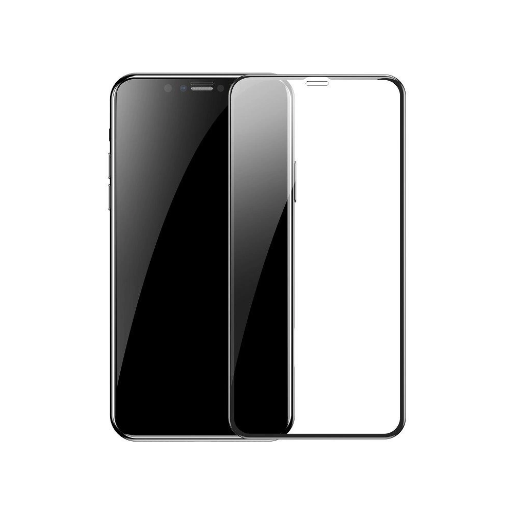 Wholesale Baseus 0.3mm Full-screen and Full-glass Tempered Glass Apple iPhone 11 Pro Max [2 PACK] - BSU960 - {ean13} - Hurt