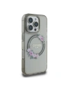 Hurtownia GSM - Fall Guess GUHMP16LHFWFCK Apple iPhone 16 Pro Hardcase IML Blumenkranz MagSafe schwarz - GUE3554 - {ean13} - Hurt