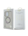 Hurtownia GSM - Eset Guess GUHMP16LHFWFCK Apple iPhone 16 Pro keménytok IML Virágkoszorú MagSafe fekete - GUE3554 - {ean13} - Hurt