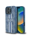 Etui Guess GUHMP16LP4RPSB Apple iPhone 16 Pro hardcase 4G Printed Stripes MagSafe kék - iPhone 16 Pro - Guess
