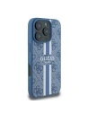 Wholesale Case Guess GUHMP16LP4RPSB Apple iPhone 16 Pro hardcase 4G Printed Stripes MagSafe blue - GUE3556 - {ean13} - Hurt