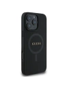 Hurtownia GSM - Caz Guess GUHMP16LPSAHMCK husa dură Apple iPhone 16 Pro Saffiano Classic Logo MagSafe neagră - GUE3560 - {ean13} - Hurt