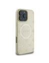 Hurtownia GSM - Případ Guess GUHMP16LPSAPSMED Apple iPhone 16 Pro hardcase Saffiano Peony Classic Logo MagSafe zlatý - GUE3561 - {ean13} - Hurt