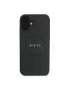Hurtownia GSM - Fall Guess GUHMP16MPGHSMMK Apple iPhone 16 Plus Hardcase Geprägter Ring MagSafe schwarz - GUE3564 - {ean13} - Hurt