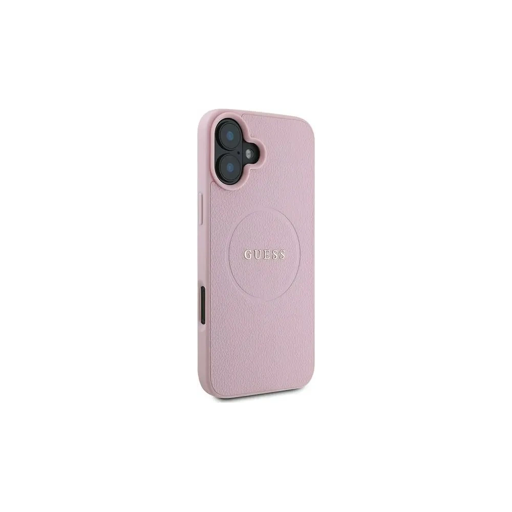 Hurtownia GSM - Fall Guess GUHMP16MPGHSMMP Apple iPhone 16 Plus Hardcase Geprägter Ring MagSafe rosa - GUE3565 - {ean13} - Hurt