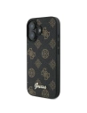 Wholesale Case Guess GUHMP16MPGPYSK Apple iPhone 16 Plus hardcase PU Peony Script MagSafe black - GUE3566 - {ean13} - Hurt