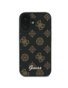 Wholesale Case Guess GUHMP16MPGPYSK Apple iPhone 16 Plus hardcase PU Peony Script MagSafe black - GUE3566 - {ean13} - Hurt