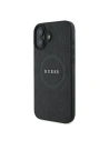 Hurtownia GSM - Případ Guess GUHMP16MPSAPSMEK Apple iPhone 16 Plus tvrdý obal Saffiano Peony Classic Logo MagSafe černý - GUE3567 - {ean13} - Hurt