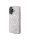 Hurtownia GSM - Případ Guess GUHMP16MPSAPSMEP Apple iPhone 16 Plus tvrdý obal Saffiano Peony Classic Logo MagSafe růžový - GUE3568 - {ean13} - Hurt