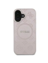 Hurtownia GSM - Případ Guess GUHMP16MPSAPSMEP Apple iPhone 16 Plus tvrdý obal Saffiano Peony Classic Logo MagSafe růžový - GUE3568 - {ean13} - Hurt