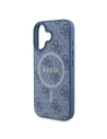 Hurtownia GSM - Caz Guess GUHMP16SG4GFRB Apple iPhone 16 hardcase 4G Ring Classic Logo MagSafe albastru - GUE3569 - {ean13} - Hurt