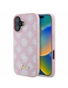 Fall Guess GUHMP16SPGPYSP Apple iPhone 16 Hardcase Peony Script MagSafe pink - iPhone 16 - Guess