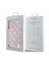 Etui Guess GUHMP16SPGPYSP Apple iPhone 16 hardcase Peony Script MagSafe różowy - iPhone 16 - Guess