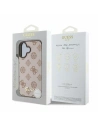 Etui Guess GUHMP16SPGPYSW Apple iPhone 16 hardcase Peony Script MagSafe brązowy - iPhone 16 - Guess