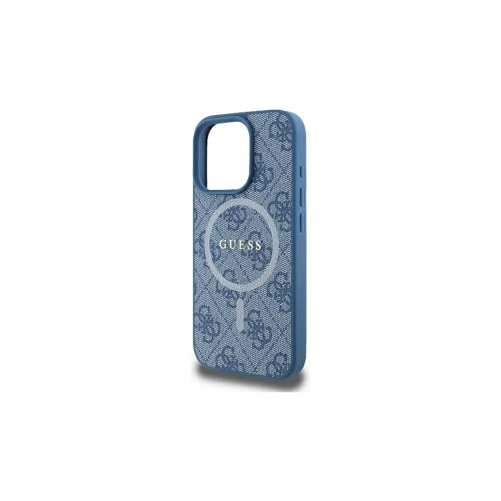 Hurtownia GSM - Eset Guess GUHMP16XG4GFRB Apple iPhone 16 Pro Max kemény tok 4G Ring Classic Logo MagSafe kék - GUE3578 - {ean13} - Hurt