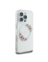 Wholesale Case Guess GUHMP16XHFWFCT Apple iPhone 16 Pro Max hardcase IML Flowers Wreath MagSafe transparent - GUE3579 - {ean13} - Hurt