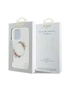 Wholesale Case Guess GUHMP16XHFWFCT Apple iPhone 16 Pro Max hardcase IML Flowers Wreath MagSafe transparent - GUE3579 - {ean13} - Hurt